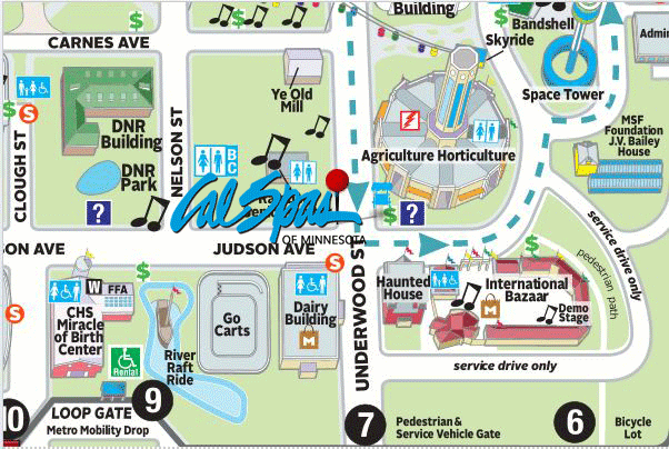 Maps  Minnesota State Fair
